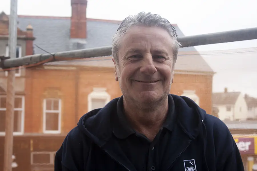 Oli Palmer member of staff at Middleton Glass Gwynedd Ltd.,